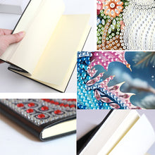 Load image into Gallery viewer, Animal 5D Diamond Painting Notebook DIY Diamond Art Diary Book Journal Notebook
