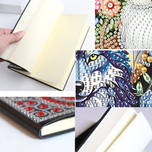 Load image into Gallery viewer, Animal 5D Diamond Painting Notebook DIY Diamond Art Diary Book Journal Notebook
