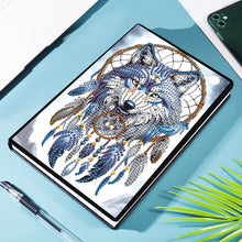 Load image into Gallery viewer, Animal 5D Diamond Painting Notebook DIY Diamond Art Diary Book Journal Notebook
