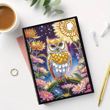 Load image into Gallery viewer, Animal 5D Diamond Painting Notebook DIY Diamond Art Diary Book Journal Notebook
