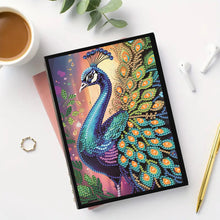 Load image into Gallery viewer, Animal 5D Diamond Painting Notebook DIY Diamond Art Diary Book Journal Notebook
