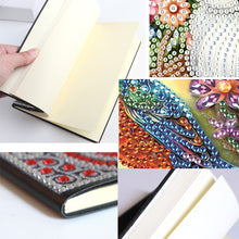 Load image into Gallery viewer, Animal 5D Diamond Painting Notebook DIY Diamond Art Diary Book Journal Notebook
