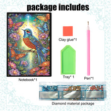 Load image into Gallery viewer, Animal 5D Diamond Painting Notebook DIY Diamond Art Diary Book Journal Notebook
