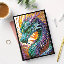 Load image into Gallery viewer, Animal 5D Diamond Painting Notebook DIY Diamond Art Diary Book Journal Notebook
