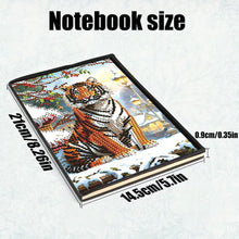 Load image into Gallery viewer, Animal 5D Diamond Painting Notebook DIY Diamond Art Diary Book Journal Notebook
