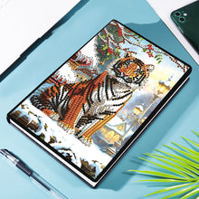 Load image into Gallery viewer, Animal 5D Diamond Painting Notebook DIY Diamond Art Diary Book Journal Notebook
