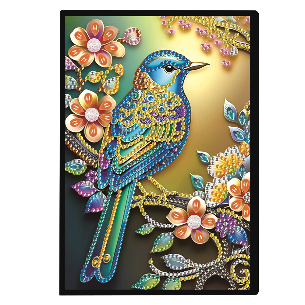 Animal 5D Diamond Painting Notebook DIY Diamond Art Diary Book Journal Notebook