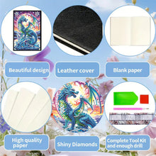 Load image into Gallery viewer, Animal 5D Diamond Painting Notebook DIY Diamond Art Diary Book Journal Notebook
