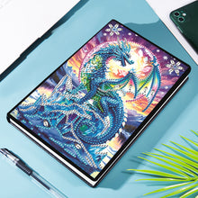 Load image into Gallery viewer, Animal 5D Diamond Painting Notebook DIY Diamond Art Diary Book Journal Notebook
