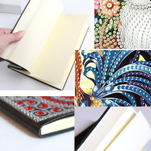 Load image into Gallery viewer, Animal 5D Diamond Painting Notebook DIY Diamond Art Diary Book Journal Notebook
