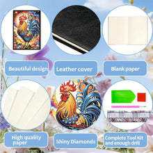 Load image into Gallery viewer, Animal 5D Diamond Painting Notebook DIY Diamond Art Diary Book Journal Notebook
