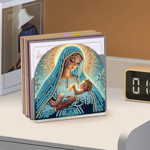 Load image into Gallery viewer, Acrylic Napkin Holder Diamond Painting Kit for Home Table Decoration (Mary)
