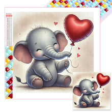 Load image into Gallery viewer, Diamond Painting - Full Square - Valentine&#39;s Day Love Animal (30*30CM)
