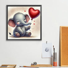 Load image into Gallery viewer, Diamond Painting - Full Square - Valentine&#39;s Day Love Animal (30*30CM)
