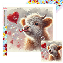 Load image into Gallery viewer, Diamond Painting - Full Square - Valentine&#39;s Day Love Animal (30*30CM)
