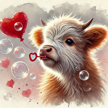 Load image into Gallery viewer, Diamond Painting - Full Square - Valentine&#39;s Day Love Animal (30*30CM)
