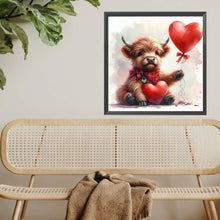 Load image into Gallery viewer, Diamond Painting - Full Square - Valentine&#39;s Day Love Animal (30*30CM)
