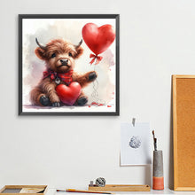 Load image into Gallery viewer, Diamond Painting - Full Square - Valentine&#39;s Day Love Animal (30*30CM)
