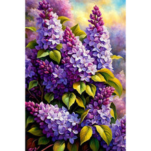 Load image into Gallery viewer, AB Diamond Painting - Full Round - Blooming Violets (40*60CM)

