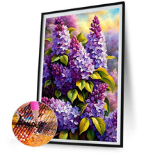 Load image into Gallery viewer, AB Diamond Painting - Full Round - Blooming Violets (40*60CM)
