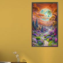 Load image into Gallery viewer, AB Diamond Painting - Full Round - Moonlight Garden (40*70CM)
