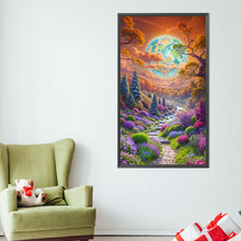 Load image into Gallery viewer, AB Diamond Painting - Full Round - Moonlight Garden (40*70CM)
