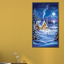 Load image into Gallery viewer, AB Diamond Painting - Full Round - Snow House (40*70CM)
