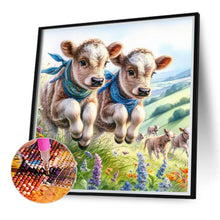 Load image into Gallery viewer, Diamond Painting - Full Round - Cow (40*40CM)
