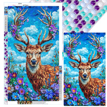 Load image into Gallery viewer, Diamond Painting - Full Round - Deer (40*70CM)
