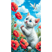 Load image into Gallery viewer, Diamond Painting - Full Round - Cat (40*70CM)
