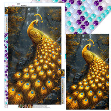 Load image into Gallery viewer, Diamond Painting - Full Round - Peacock (40*70CM)
