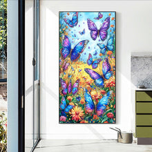 Load image into Gallery viewer, Diamond Painting - Full Round - Butterfly (40*70CM)
