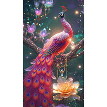 Load image into Gallery viewer, Diamond Painting - Full Round - Peacock (40*70CM)
