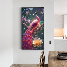 Load image into Gallery viewer, Diamond Painting - Full Round - Peacock (40*70CM)
