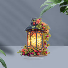 Load image into Gallery viewer, Acrylic Special Shape Flower Lantern Diamond Painting Desktop Ornaments
