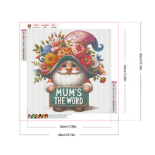 Load image into Gallery viewer, Diamond Painting - Full Round - Gnome flowers (40*40CM)
