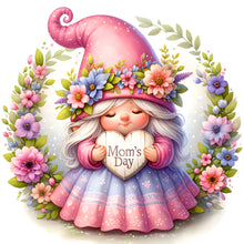 Load image into Gallery viewer, Diamond Painting - Full Round - Gnome flowers (40*40CM)
