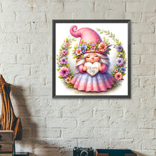 Load image into Gallery viewer, Diamond Painting - Full Round - Gnome flowers (40*40CM)
