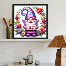 Load image into Gallery viewer, Diamond Painting - Full Round - Gnome flowers (40*40CM)
