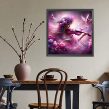 Load image into Gallery viewer, Diamond Painting - Full Round - Violin girl (40*40CM)
