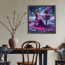 Load image into Gallery viewer, Diamond Painting - Full Round - Piano girl (40*40CM)
