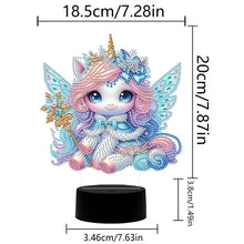 Load image into Gallery viewer, Unicorn Diamond Painting Night Light with Tools Diamond Art Lamp Home Decoration
