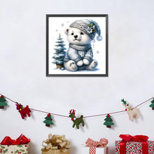 Load image into Gallery viewer, Diamond Painting - Full Round - Winter bear (30*30CM)
