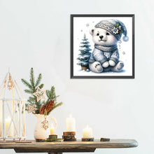 Load image into Gallery viewer, Diamond Painting - Full Round - Winter bear (30*30CM)
