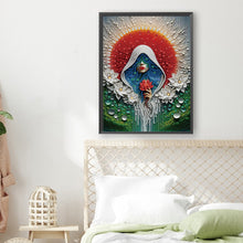 Load image into Gallery viewer, Diamond Painting - Partial Special Shaped - Girl (30*40CM)
