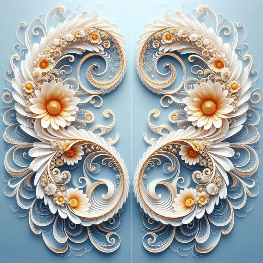 Diamond Painting - Full Round - Symmetric kaleidoscope (40*40CM)