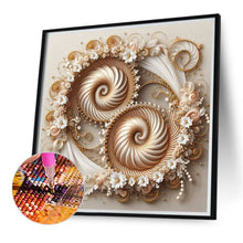 Load image into Gallery viewer, Diamond Painting - Full Round - Khaki kaleidoscope (40*40CM)

