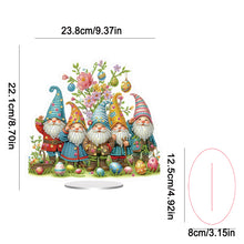 Load image into Gallery viewer, Easter Special Shaped Diamond Painting Desktop Ornaments Kit Decor (Gnomes)
