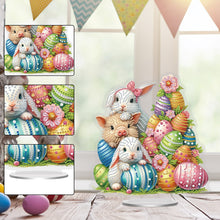 Load image into Gallery viewer, Easter Special Shaped Diamond Painting Desktop Ornaments Kit(Animal Easter Eggs)
