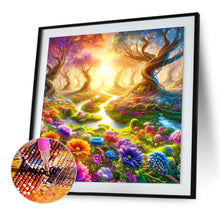 Load image into Gallery viewer, Diamond Painting - Full Round - Fantasy forest (30*30CM)
